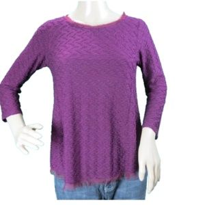 Anthropologie 9H15-SCTL Chevron Top